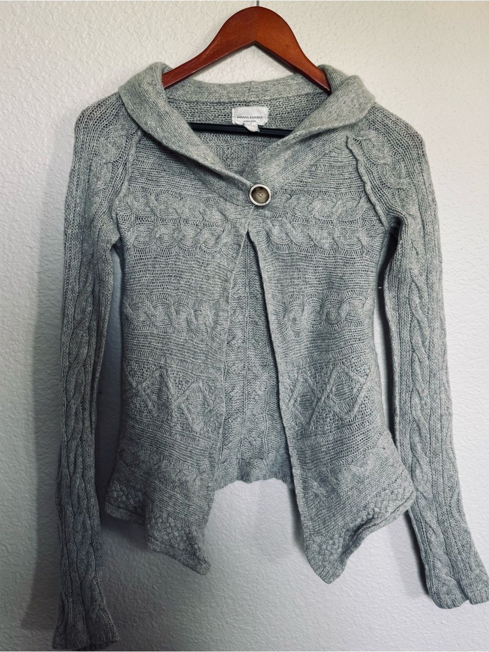 Banana Republic Alpaca Wool Cardigan Sweater S